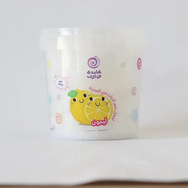 Cotton Candy Lemon Flavor – 1kg Tub - Image 2